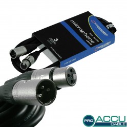 AC-PRO-XMXF/3 XLR m/f 3m Accu Cable